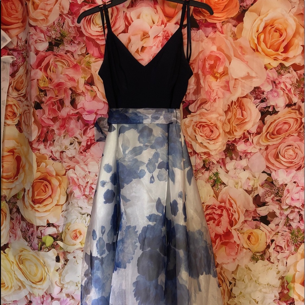 Eliza J Elegant Evening Gown